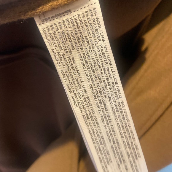 Mango Women’s Wool wrap winter coat - Picture 3 of 3